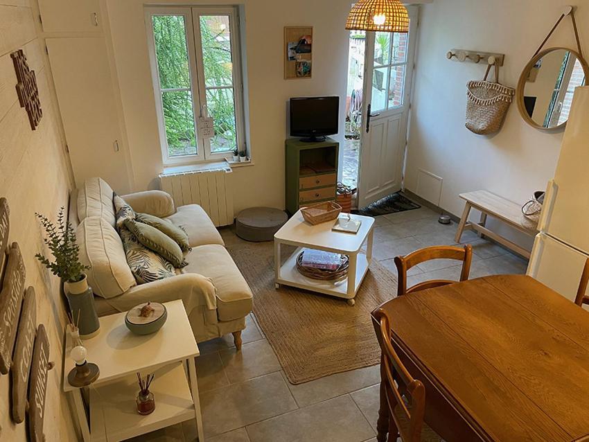 Les Galets, Maison Avec Terrasse Etretat Bagian luar foto