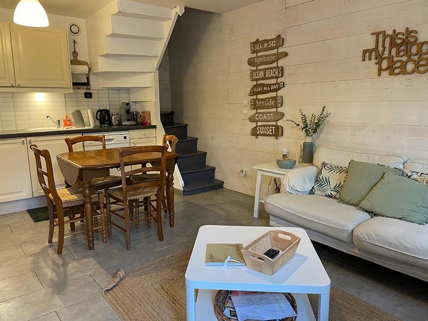 Les Galets, Maison Avec Terrasse Etretat Bagian luar foto